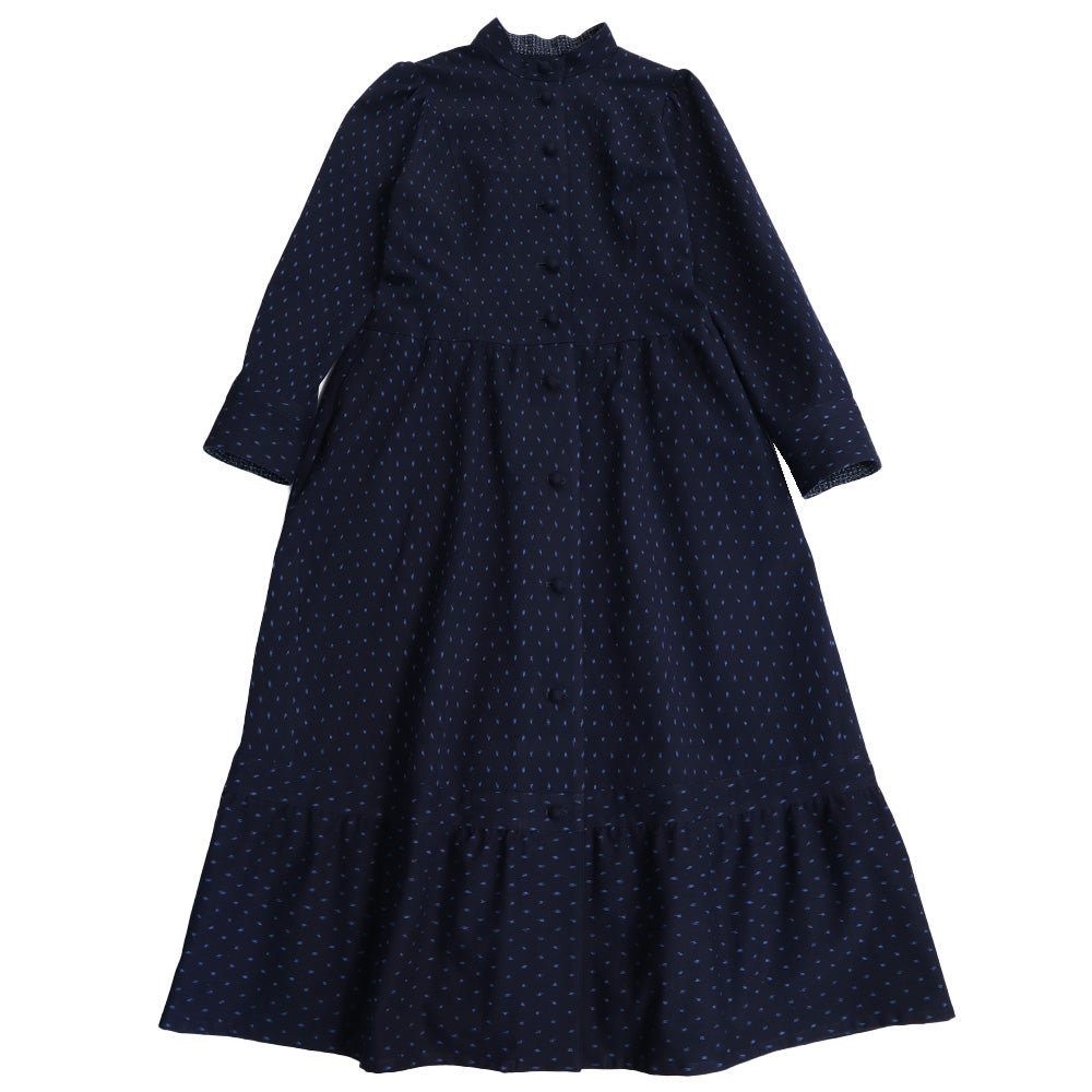 【予約商品】儀右ヱ門 久留米絣 ワンピース タ229 日本製【2026aw】