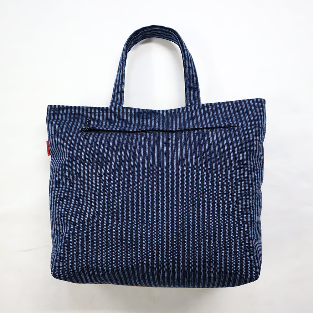 【予約商品】儀右ヱ門 久留米絣 トート 地層 日本製【2026ss】