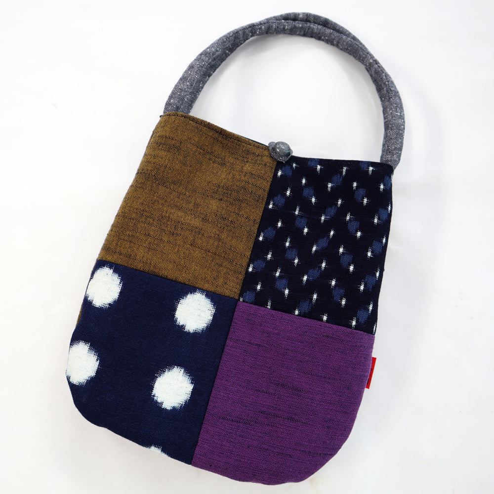 儀右ヱ門 ギエモン ぎえもん 久留米絣  ハンド 桃太郎(小)  日本製【2025aw】