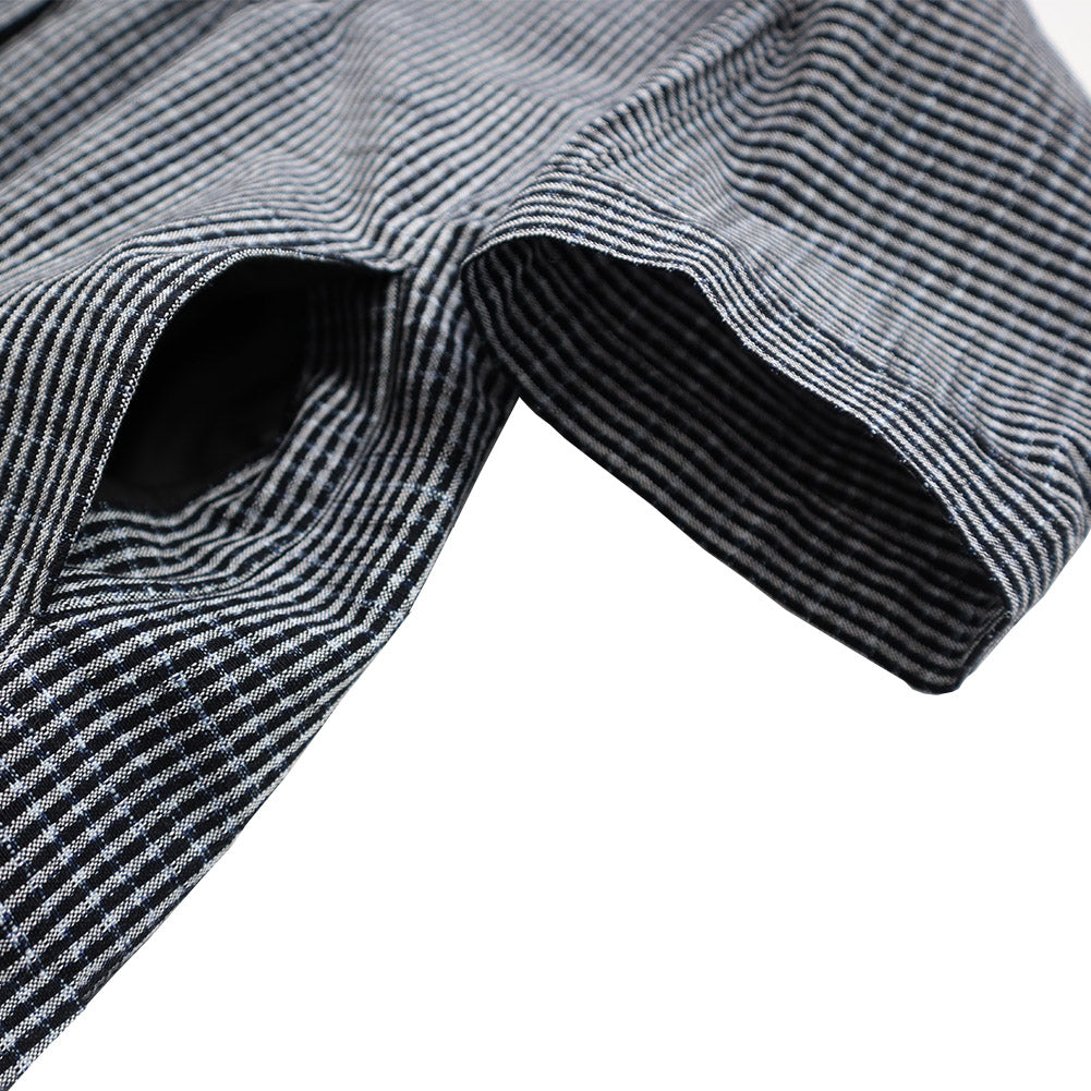 儀右ヱ門 ぎえもん 久留米絣 ブラウス ドルマンスリーブ シ528  日本製 母の日