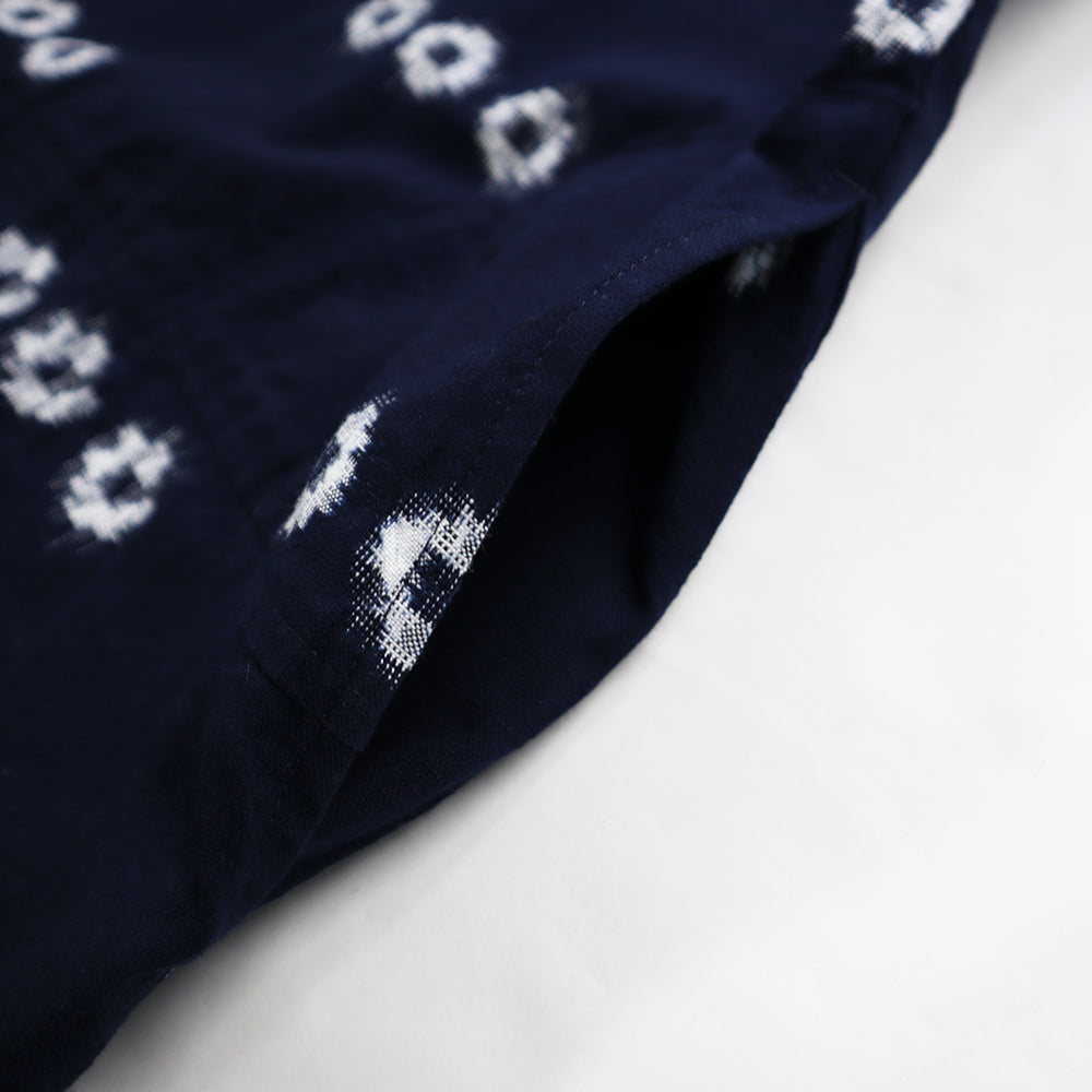 儀右ヱ門 ぎえもん 久留米絣 ブラウス  ソ582  日本製 母の日