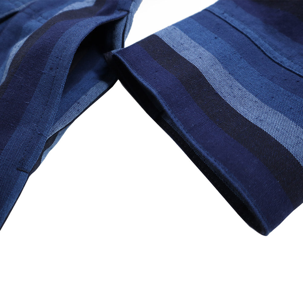 儀右ヱ門 ギエモン ワンピース ソ223 久留米絣 ミセス 春秋  日本製