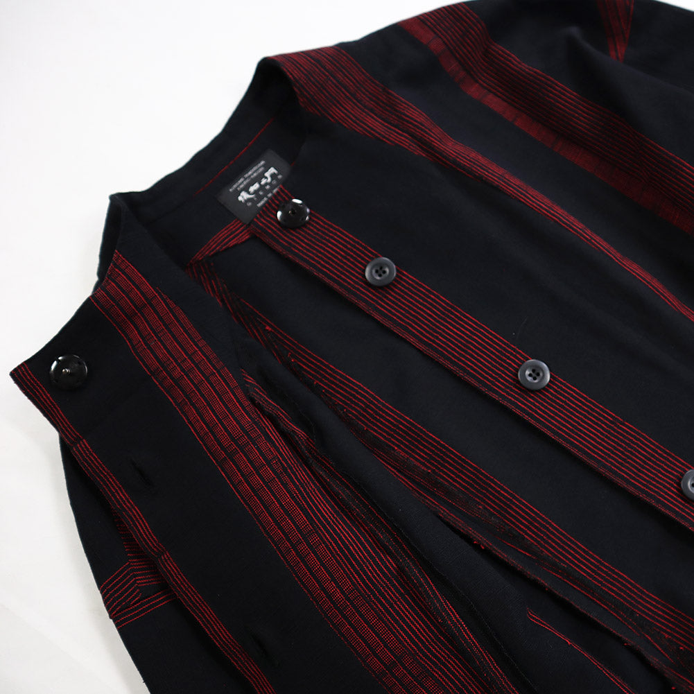 儀右ヱ門 ギエモン ワンピース ソ223 久留米絣 ミセス 春秋  日本製