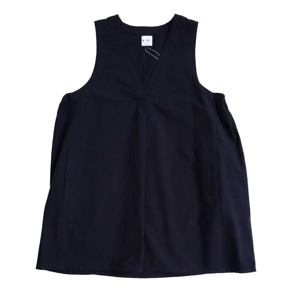 儀右ヱ門 ギエモン ぎえもん 久留米絣 ベスト Y6013 日本製【2025ss】