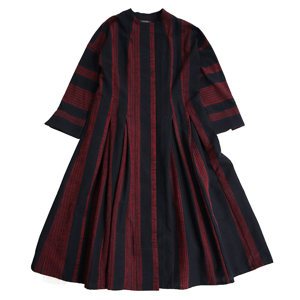 儀右ヱ門 ギエモン ワンピース ソ223 久留米絣 ミセス 春秋  日本製