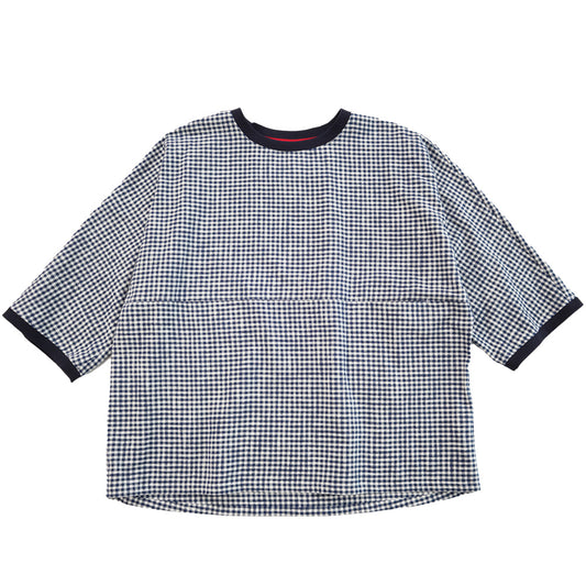 儀右ヱ門 ギエモン ぎえもん 久留米絣 ブラウス Y5173  日本製【2025aw】