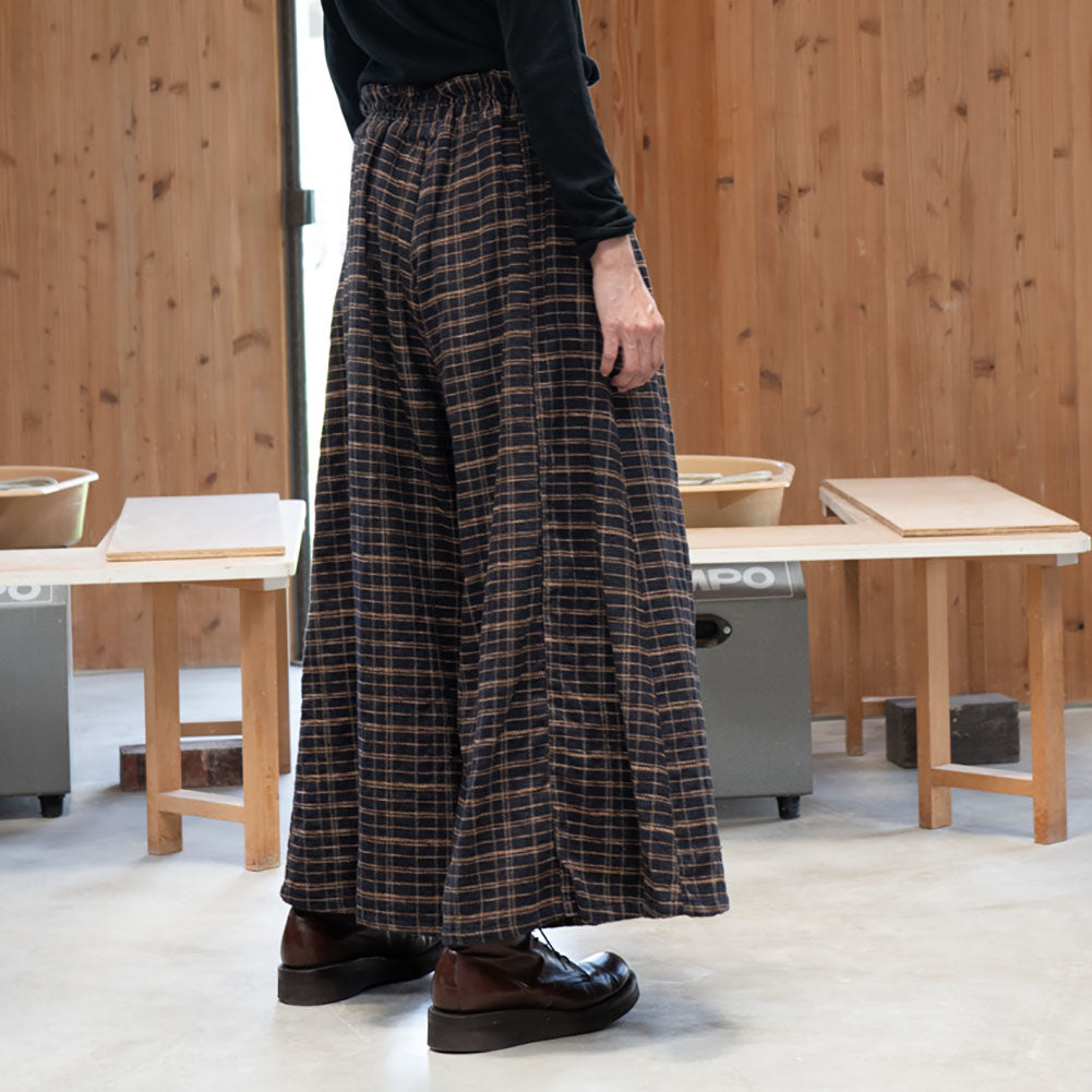 Giemon 久留米絣 袴パンツ G709日本製【2024aw】