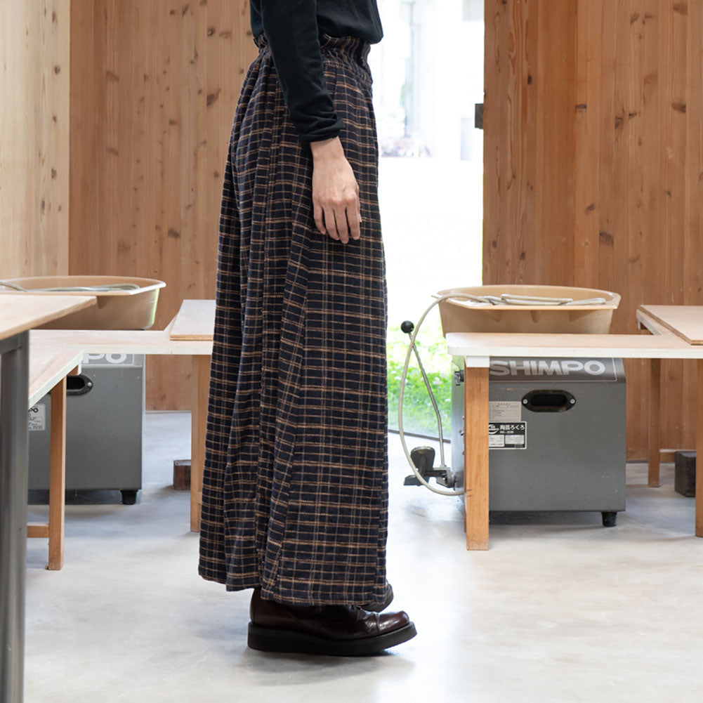 Giemon 久留米絣 袴パンツ G709日本製【2024aw】