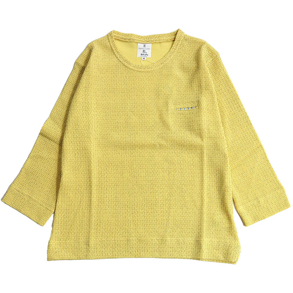 儀右ヱ門 ギエモン ぎえもん 久留米絣 カットソー R5098 日本製【2025aw】