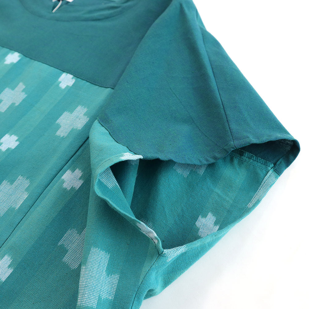 儀右ヱ門 ギエモン ぎえもん 久留米絣 プルオーバーブラウス Y5170  日本製【2025ss】