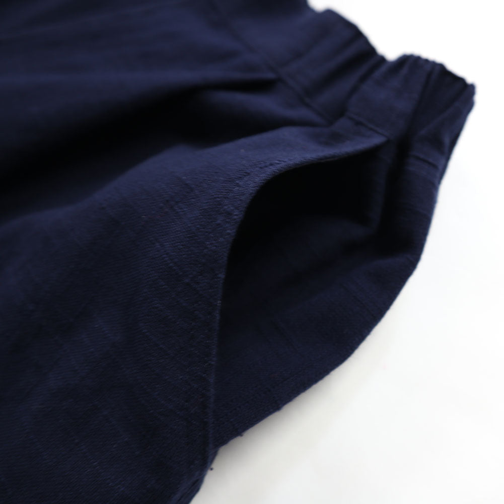 儀右ヱ門 ギエモン ぎえもん 久留米絣 ワイドパンツ Y7113 日本製【2025ss】