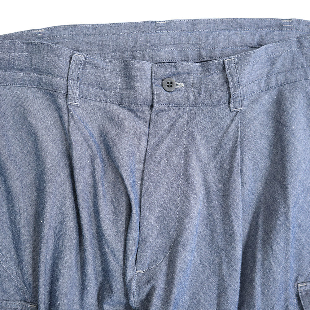 儀右ヱ門 ギエモン ぎえもん 久留米絣 カーゴパンツ G712 日本製【2025ss】