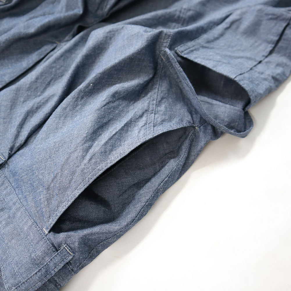 儀右ヱ門 ギエモン ぎえもん 久留米絣 カーゴパンツ G712 日本製【2025ss】