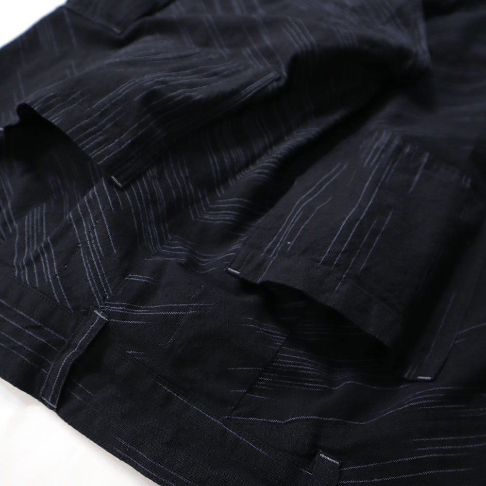 儀右ヱ門 ギエモン ぎえもん 久留米絣 カーゴパンツ G712 日本製【2025ss】