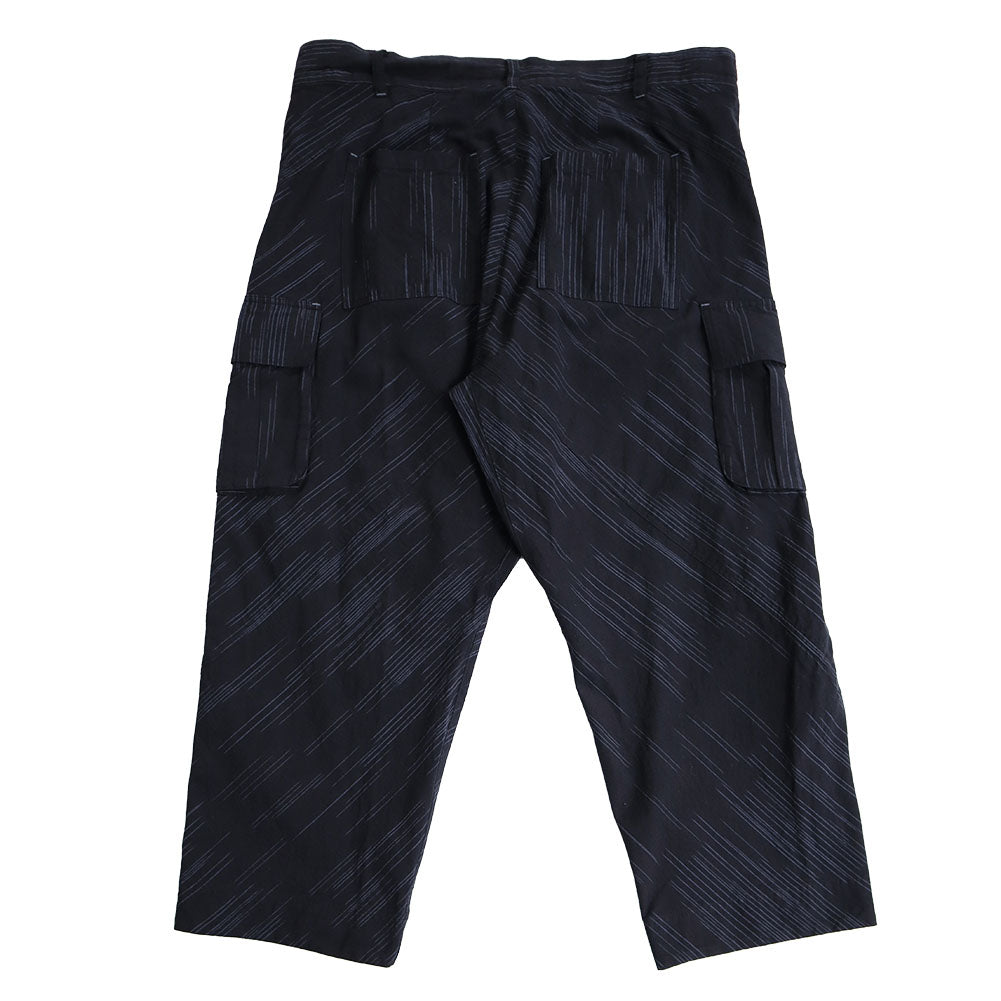 儀右ヱ門 ギエモン ぎえもん 久留米絣 カーゴパンツ G712 日本製【2025ss】