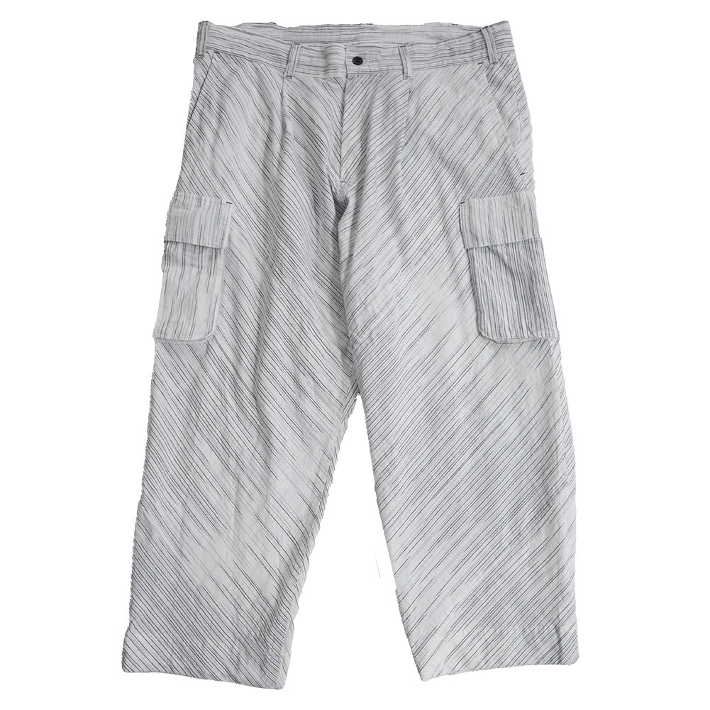 儀右ヱ門 ギエモン ぎえもん 久留米絣 カーゴパンツ G712 日本製【2025ss】