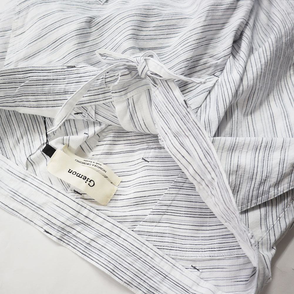 儀右ヱ門 ギエモン ぎえもん 久留米絣 カーゴパンツ G712 日本製【2025ss】