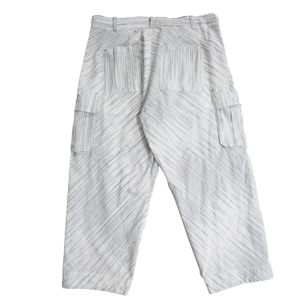 儀右ヱ門 ギエモン ぎえもん 久留米絣 カーゴパンツ G712 日本製【2025ss】