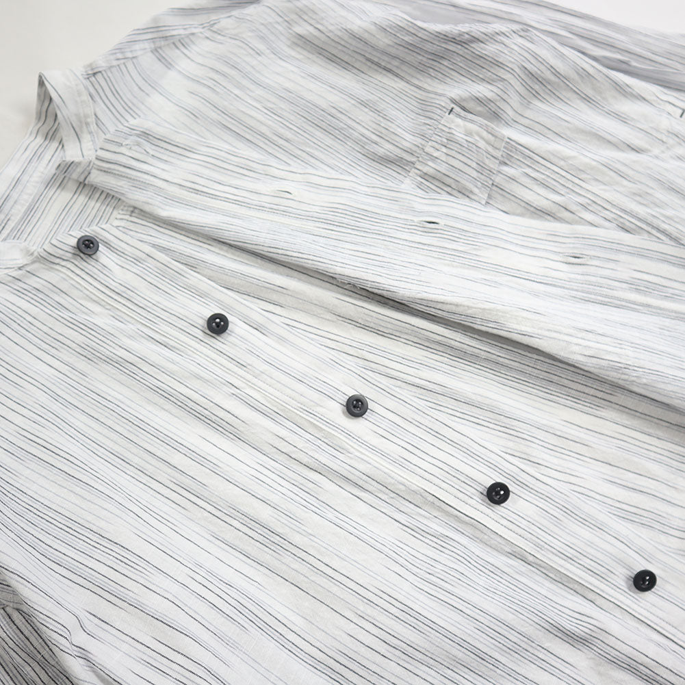 Giemon ギエモン ぎえもん 久留米絣 オーバーブラウス G522 日本製【2025ss】