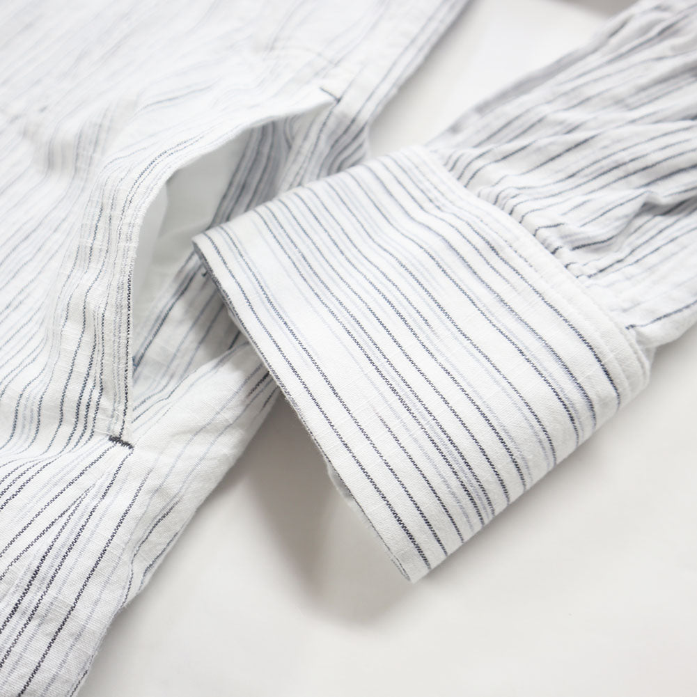 Giemon ギエモン ぎえもん 久留米絣 オーバーブラウス G522 日本製【2025ss】