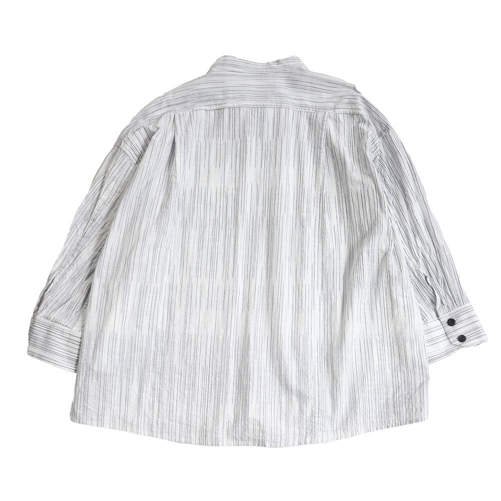 Giemon ギエモン ぎえもん 久留米絣 オーバーブラウス G522 日本製【2025ss】