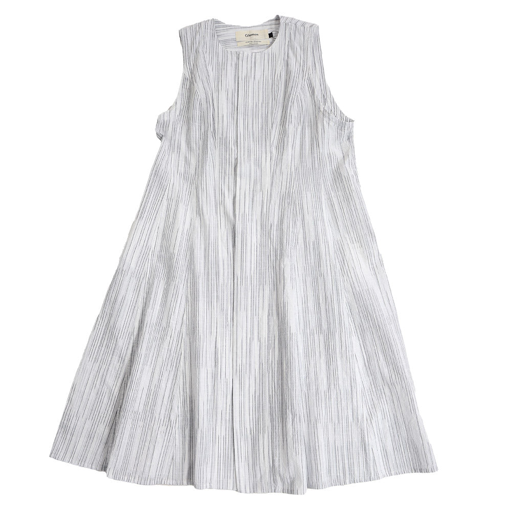 儀右ヱ門 ギエモン ぎえもん 久留米絣 ロングジレ ロングベスト G604 日本製【2025ss】