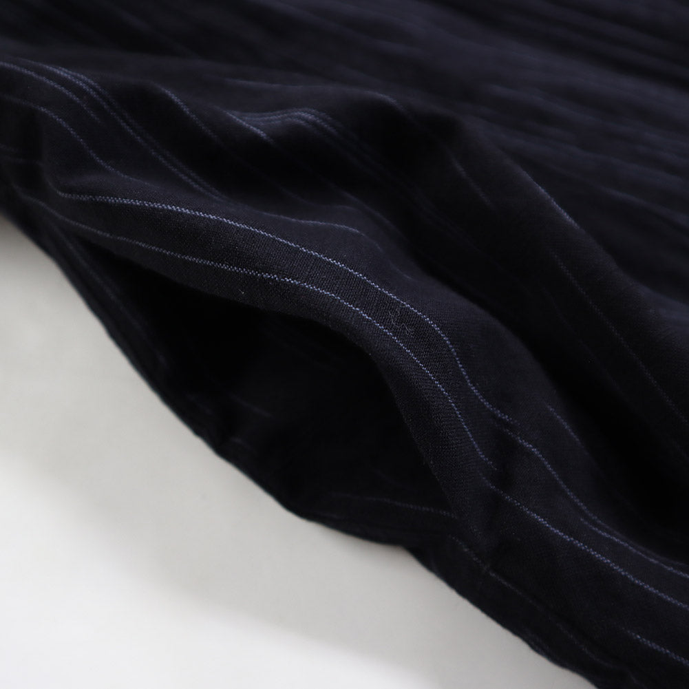 儀右ヱ門 ギエモン ぎえもん 久留米絣 ロングジレ ロングベスト G604 日本製【2025ss】