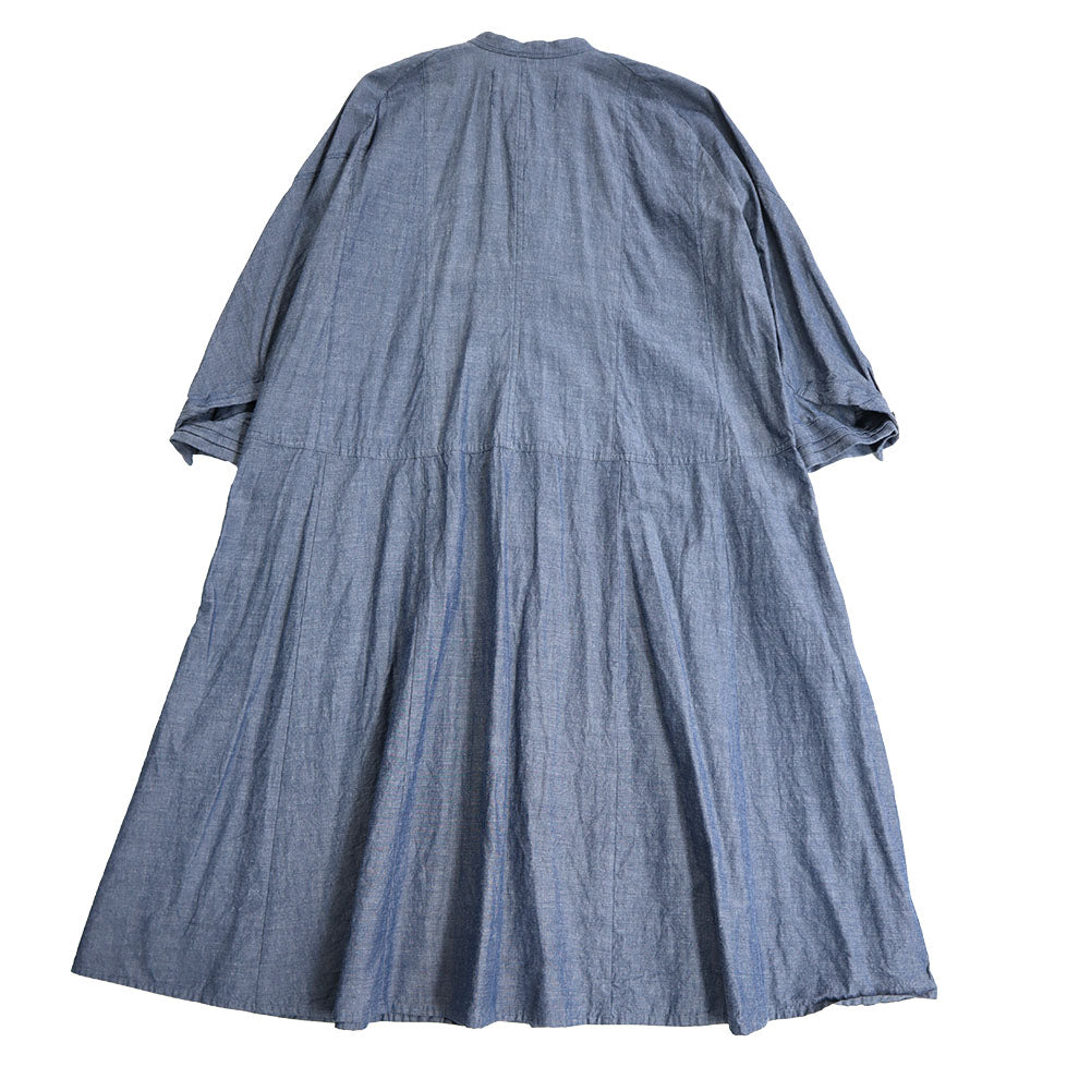 儀右ヱ門 ギエモン ぎえもん 久留米絣 ウェーブワンピース G223 日本製【2025ss】