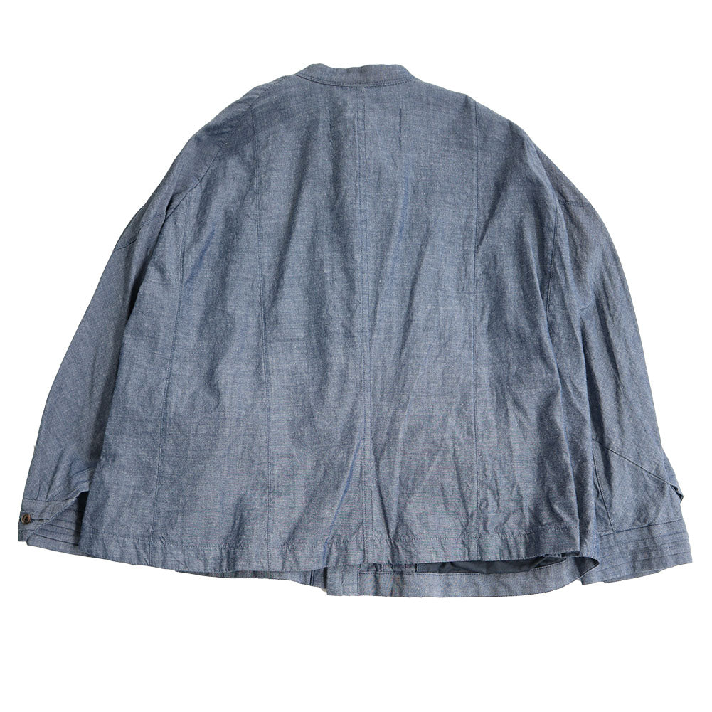 儀右ヱ門 ギエモン ぎえもん 久留米絣 ウェーブブラウス G523 日本製【2025ss】