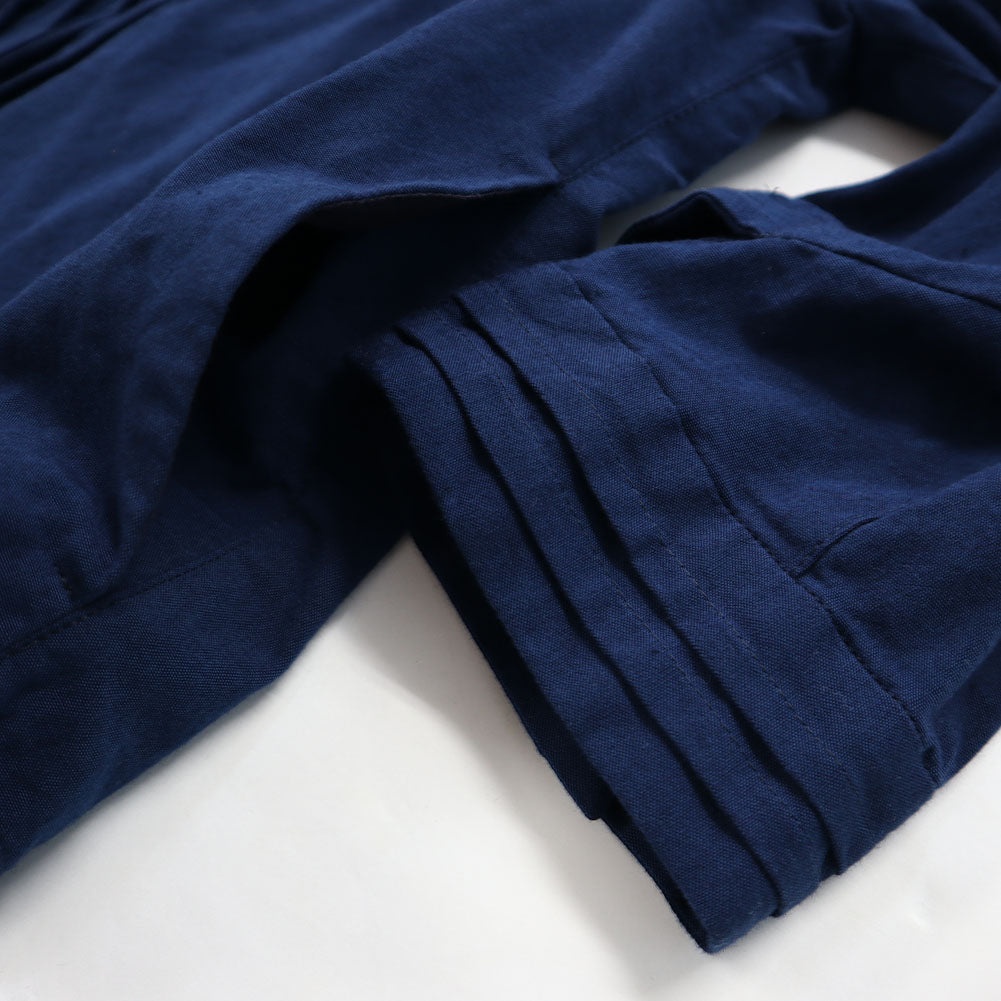 儀右ヱ門 ギエモン ぎえもん 久留米絣 ウェーブブラウス G523 日本製【2025ss】