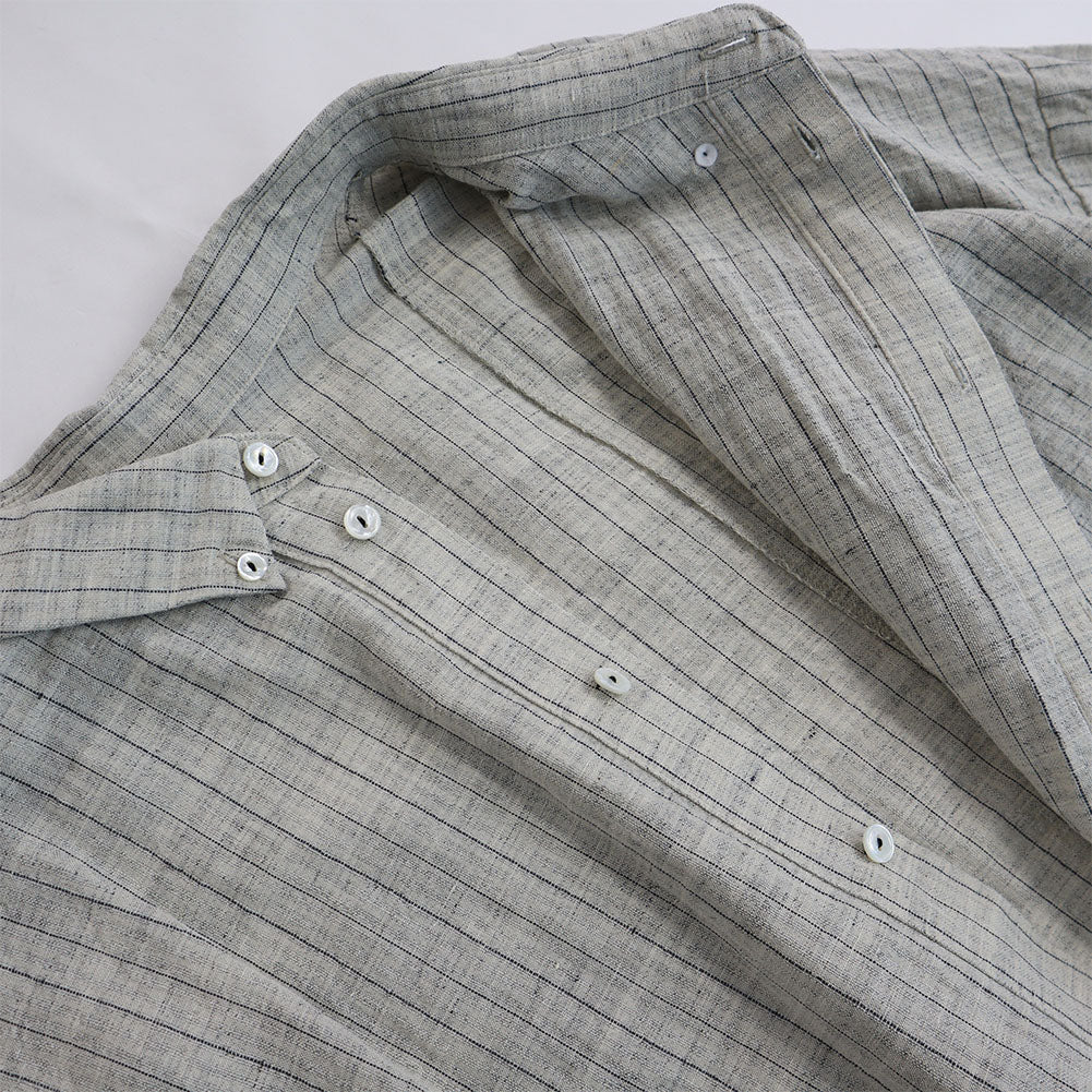 Giemon 久留米絣 表裏2WAYシャツスモック ブラウス G515【2024ss】