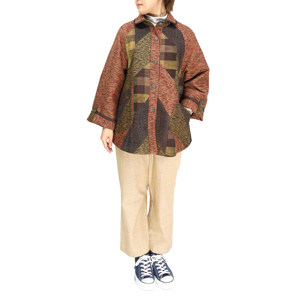 儀右ヱ門 ギエモン ぎえもん 久留米絣 ジャケット ケ148 【2023aw】