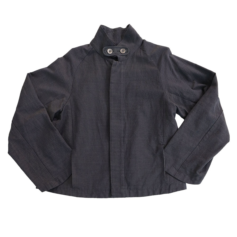 Giemon Kurume Kasuri French Military Blouse Jacket G518 Made in Japan