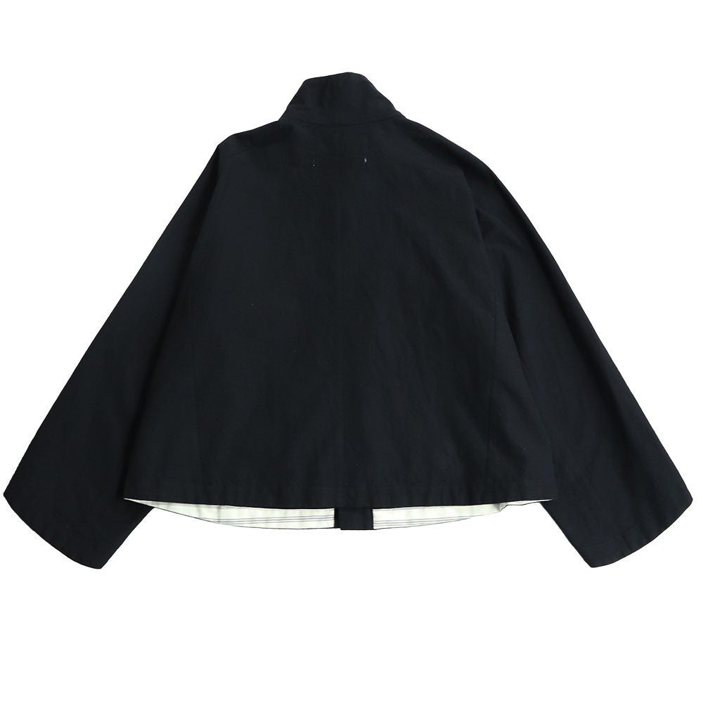 Giemon Kurume Kasuri French Military Blouse Jacket G518 Made in Japan