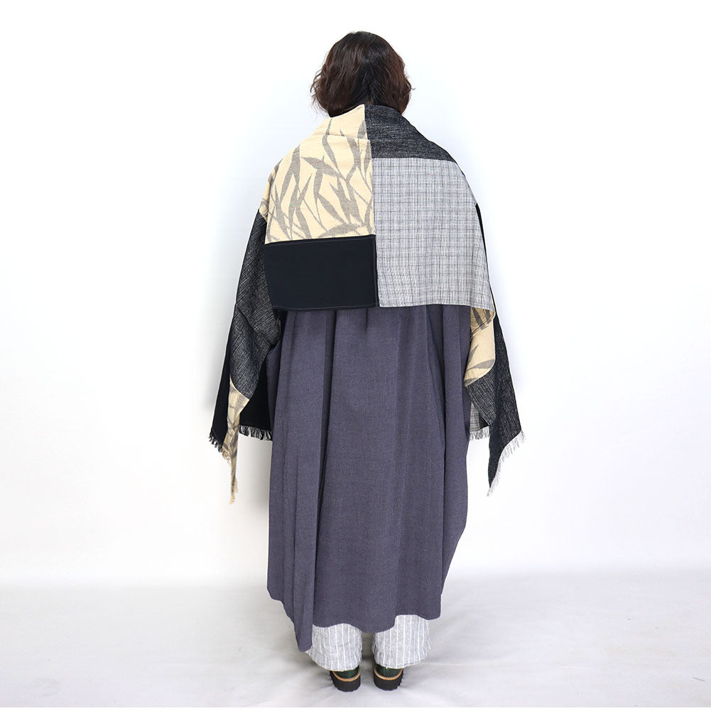 Giemon 久留米絣 ショール ストール GB-013 日本製【2024aw】