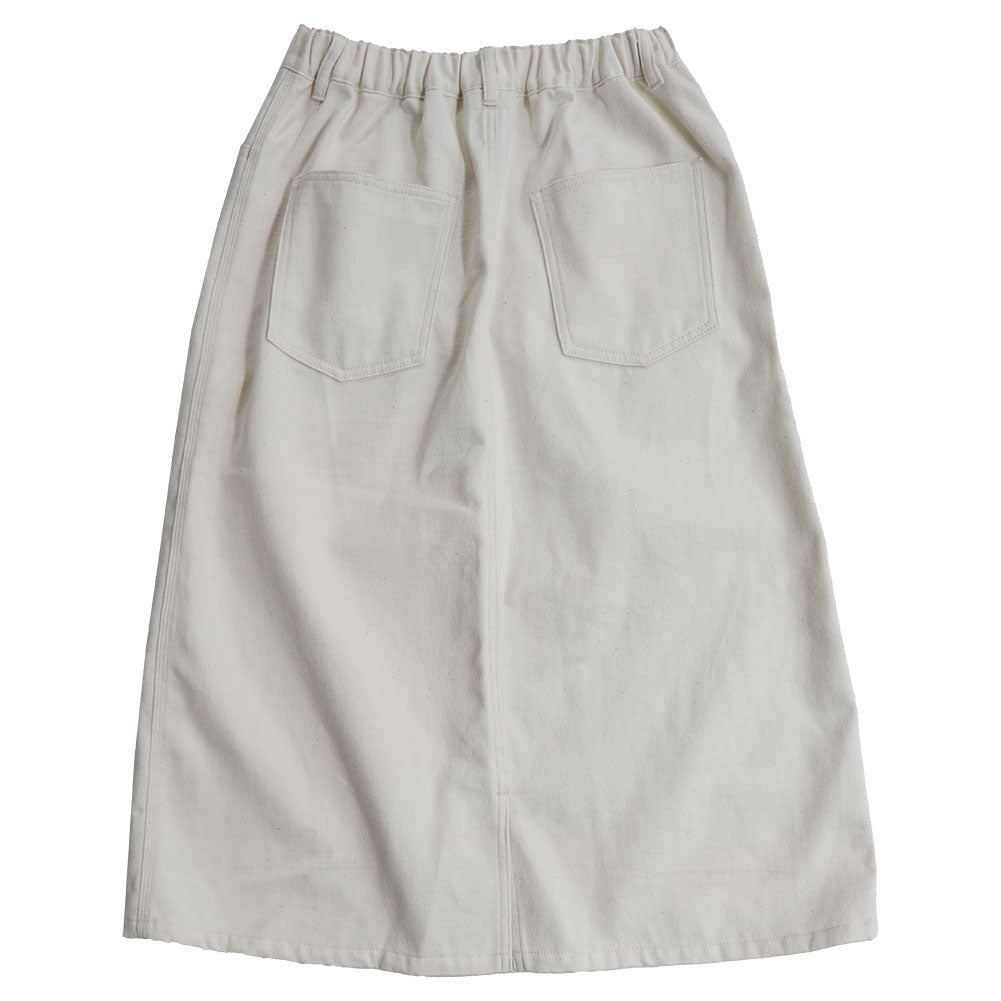 儀右エ門 ギエモン 久留米絣 スカート Y9065  日本製【2024aw】