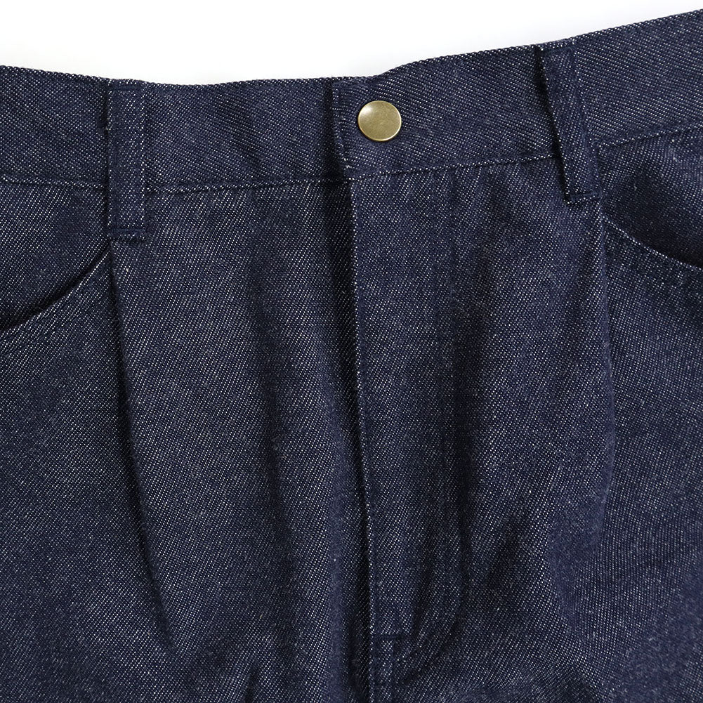 儀右エ門 ギエモン 久留米絣 スカート Y9065  日本製【2024aw】