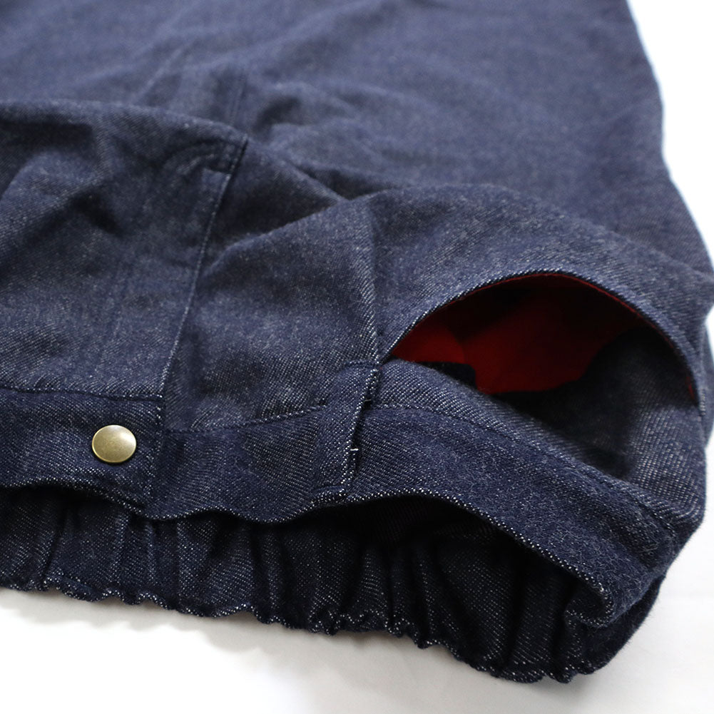 儀右エ門 ギエモン 久留米絣 スカート Y9065  日本製【2024aw】