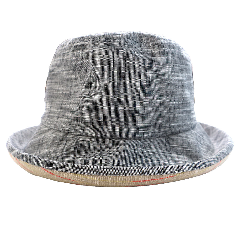 Giemon Kurume Kasuri Hat BS-0033 Made in Japan