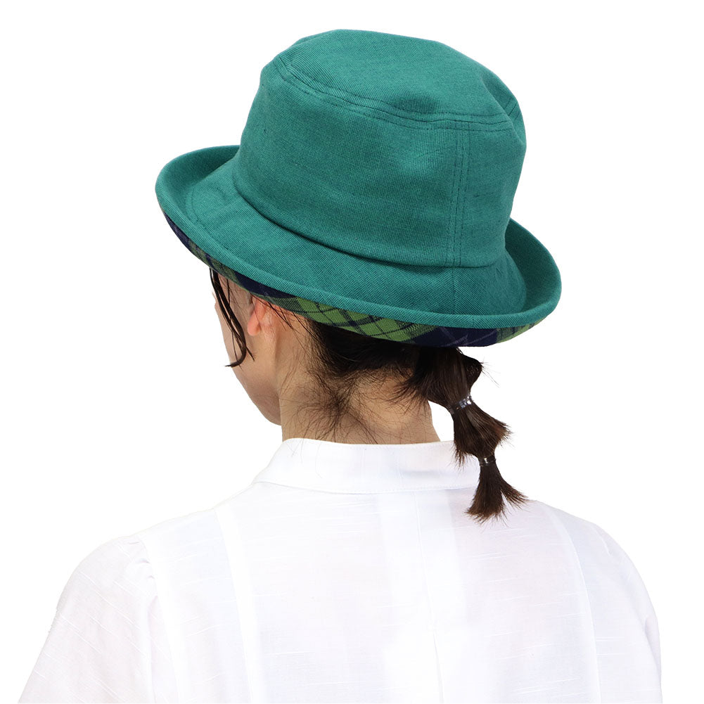 Giemon Kurume Kasuri Hat BS-0033 Made in Japan