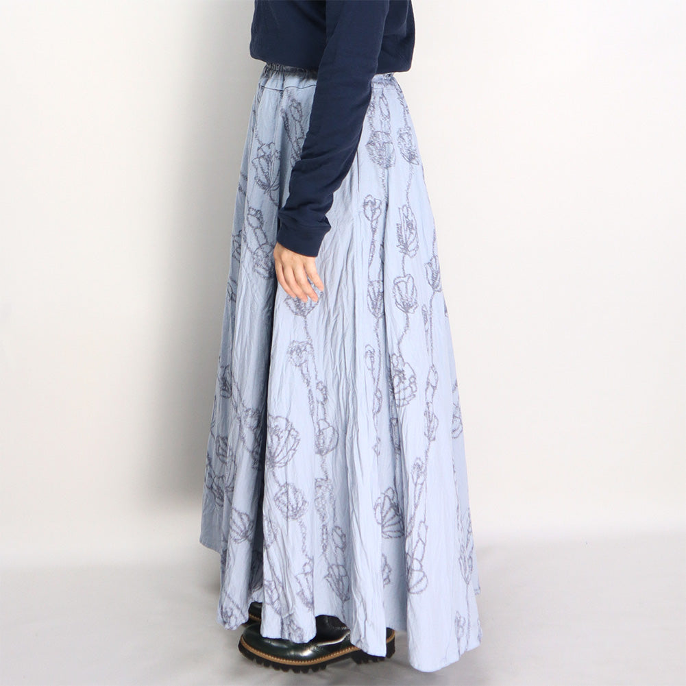 Giemon Kurume Kasuri Skirt G902