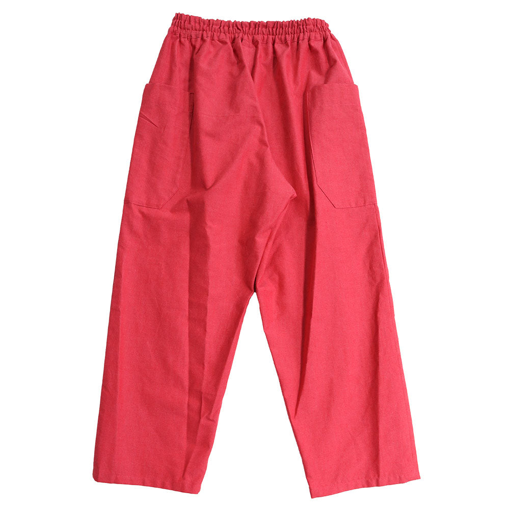 儀右ヱ門 ギエモン ぎえもん 久留米絣 9分丈テイパードパンツ Y7114 日本製【2025ss】