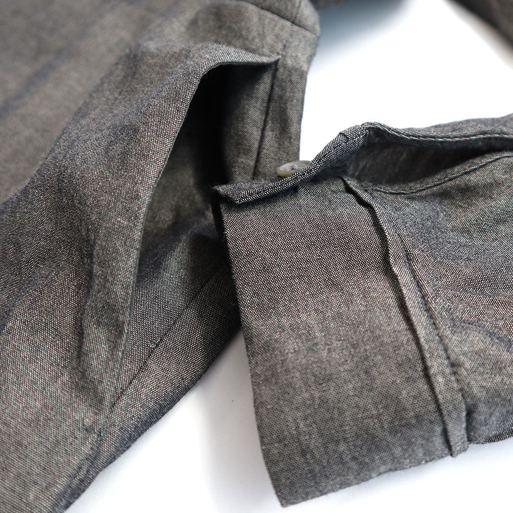 Giemon ギエモン ぎえもん 久留米絣 ピンタックワンピース G215【2023aw】