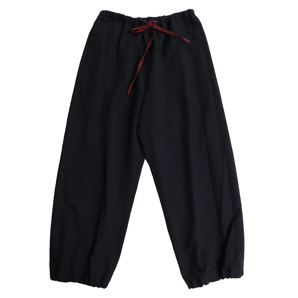 儀右エ門 ギエモン 久留米絣 裏地付きパンツ ズボン カ726 日本製【2024aw】