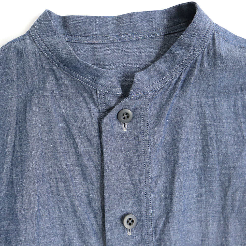 Giemon ギエモン ぎえもん 久留米絣 オーバーブラウス G522 日本製【2025ss】