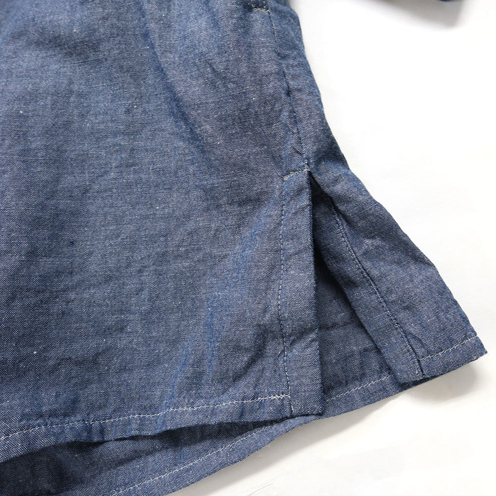 Giemon ギエモン ぎえもん 久留米絣 オーバーブラウス G522 日本製【2025ss】