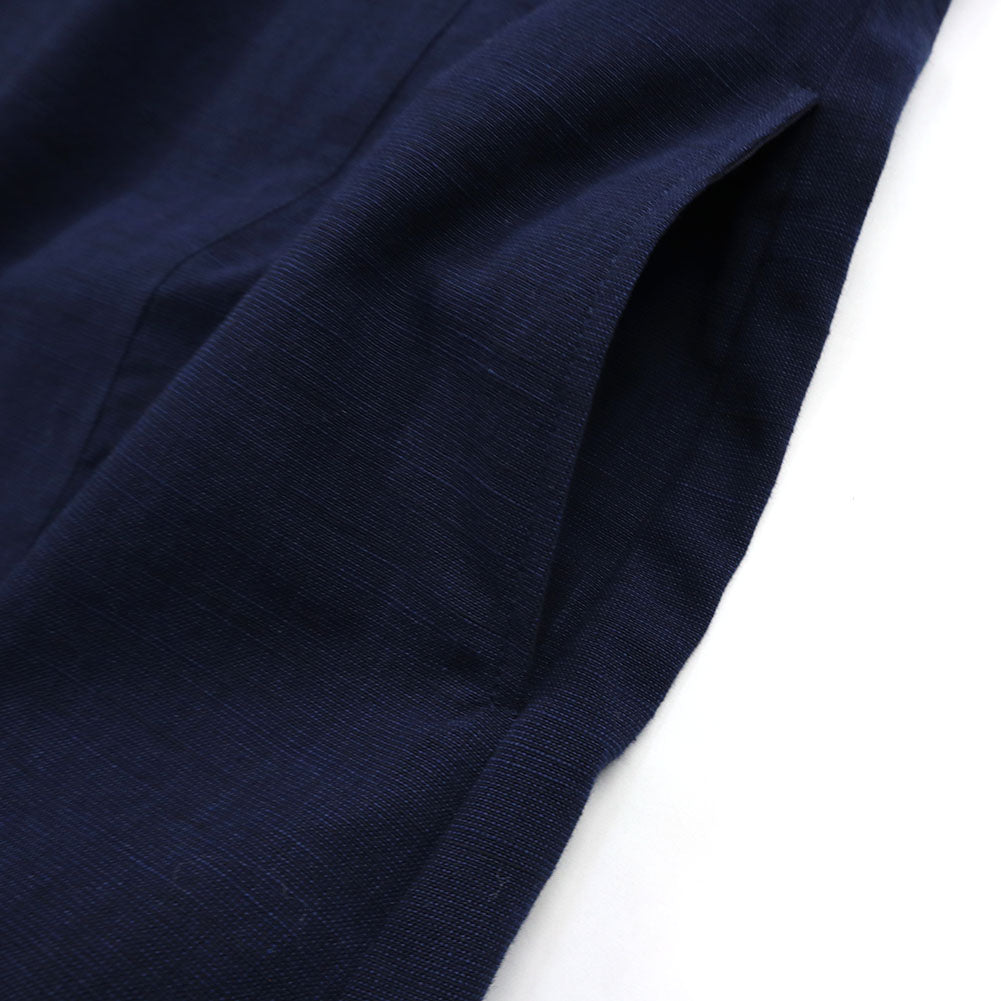 儀右ヱ門 ギエモン ぎえもん 久留米絣 ジャンパースカート Y9067  日本製【2025ss】