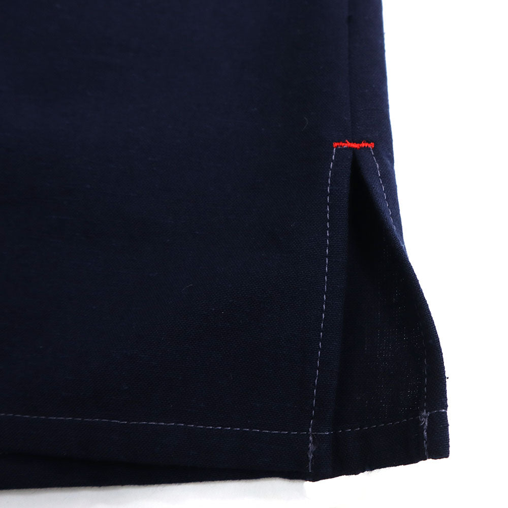 儀右ヱ門 ギエモン ぎえもん 久留米絣 ワンピース  Y2164【2024ss】