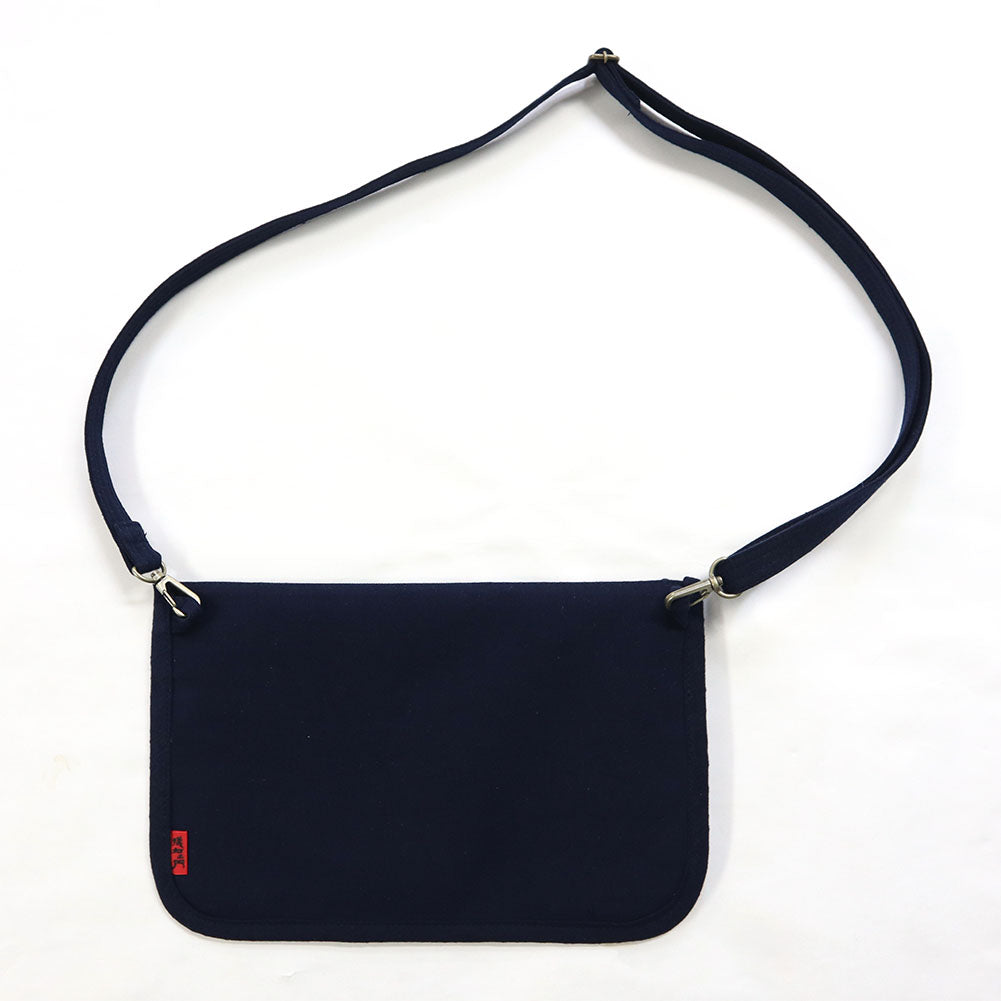 儀右ヱ門 ギエモン ぎえもん 久留米絣 ポシェット 姉妹 日本製【2024ss】