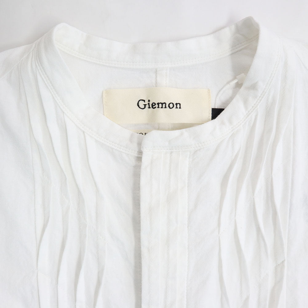 儀右ヱ門 ギエモン ぎえもん 久留米絣 ウェーブブラウス G523 日本製【2025ss】